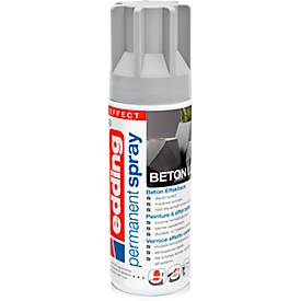 edding Spray 5200, 200 ml, Premium-Acryllack matt, Sprühbreite ca. 50-60 mm, betoneffekt