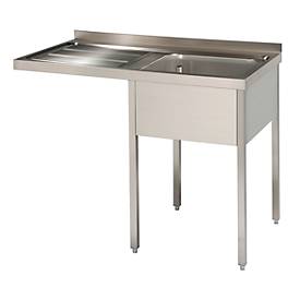Edelstahl-Spültisch