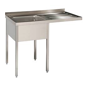 Edelstahl-Spültisch