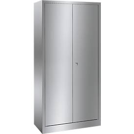 Edelstahl-Universalschrank mit 4 Böden, 1800 x 800 x 500 mm