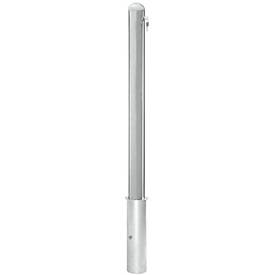 Edelstahlpoller, mit Halbkugel, heraushebbar, gleichschließend