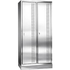 Edelstahlspind mit Sockel