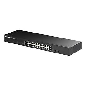 Edimax GS-1026 - v3 - Switch - 26 Anschlüsse - an Rack montierbar