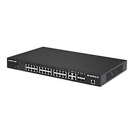 Edimax Pro GS-5424PLC V2 - Switch - 24 Anschlüsse - Smart - an Rack montierbar