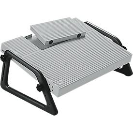 EDV-Fußstütze WEDO Relax, höhenverstellbar, DIN 4556, lichtgrau