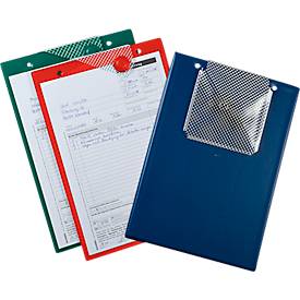 EICHNER Auftragstasche Magnetic, für DIN A4 Dokumente, Schlüsselfach, Magnetverschluss, Einreißschutz, verschiedene Farben, 10 Stück