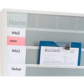 EICHNER Auftragstasche Plus, Klettverschluss und Schlüsselfach, für DIN A4 Dokumente, grau, 10 Stück