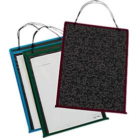 EICHNER Auftragstasche "Robust", für DIN A4 geeignet, verstärkte Nähte, Papprücken, verschiedene Farben