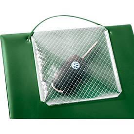 EICHNER Auftragstasche Turbo, Klettverschluss, Schlüsselfach und Dehnfalte, für DIN A4 Dokumente, grün, 10 Stück