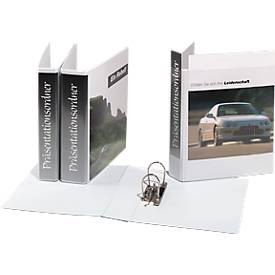 EICHNER Präsentationsordner, DIN A4, Füllhöhe 80 mm, PVC, 10 Stück