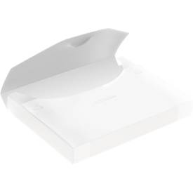 EICHNER Sammelbox, überbreit, Steckverschluss, Polypropylen, 5 Stück, transparent