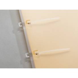 EICHNER Schlaufen-Schnellheftmappe STRIP, DIN A4, Polypropylen, 10 Stück, transluzent