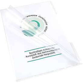Eichner Sichthülle, DINA4, transparent, bio-basiert, 100 Stück