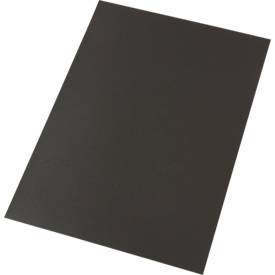 Einbanddeckel, PP, für Rückseite, schwarz