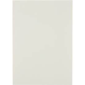 Einbanddeckel, PP, für Rückseite, weiß