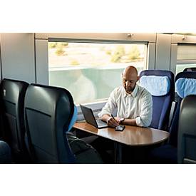 Eingabestift STAEDTLER Noris® Digital Jumbo, für EMR-fähige Endgeräte, austauschbare Spitze, 4096 Druckstufen, Handballenerkennung, digitales Radiergummi, Dreikant, nachhaltiger Holzwerkstoff, schwarz-gelb