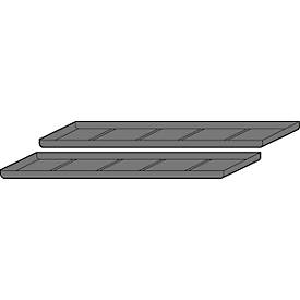 Einlegewanne für asecos Sicherheitsschränke der UB90 und UB30 Serie, Polyethylen, schwarz, B 936 x T 205 x H 20 mm, 3,5 l