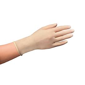 Einmalhandschuhe Medi-Inn Light, Vinyl, leicht gepudert, latexfrei, transparent, Größe M, 100 Stück