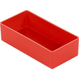 Einsatzkasten EK 303, rot, PS, 60 Stück 