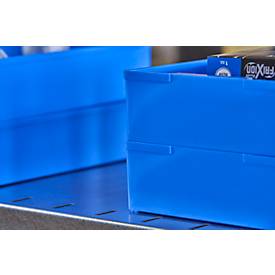 Einsatzkasten EK 504, PS, 10 Stück, blau 