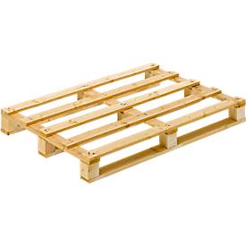 Einwegpalette 1200 x 800 mm, Tragkraft 500 kg, 10 Stück