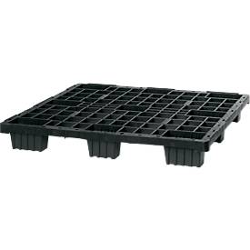 Einwegpalette, für mittlere Lasten, L 1200 x B 800 x H 155 mm, 10 Stück