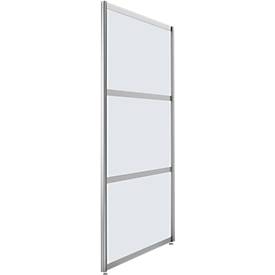 Einzelwand, ESG Klarglas