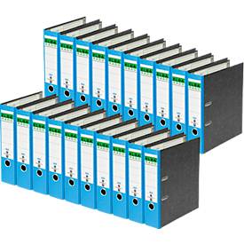 ELBA Ordner rado, DIN A4, Rückenbreite 80 mm, 20 Stück, blau