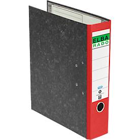 ELBA Ordner rado, DIN A4, Rückenbreite 80 mm, 20 Stück, rot