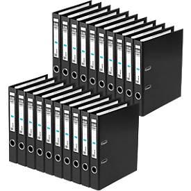 Ordner rado plast, DIN A4, Rückenbreite 50 oder 80 mm