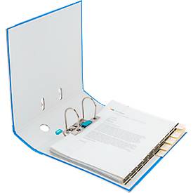 ELBA Ordner smart, DIN A4, Rückenbreite 80 mm, 10 Stück, blau