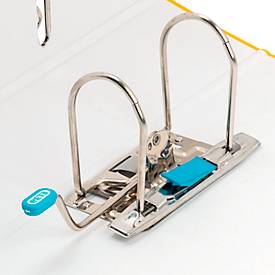 ELBA Ordner smart, DIN A4, Rückenbreite 80 mm, 10 Stück, gelb