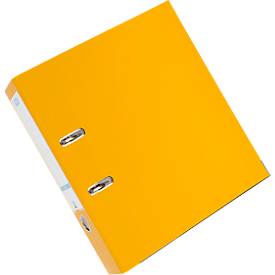 ELBA Ordner smart, DIN A4, Rückenbreite 80 mm, 10 Stück, gelb