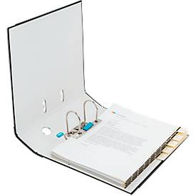 ELBA Ordner smart, DIN A4, Rückenbreite 80 mm, 10 Stück, schwarz