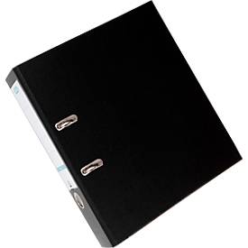 ELBA Ordner smart, DIN A4, Rückenbreite 80 mm, 10 Stück, schwarz