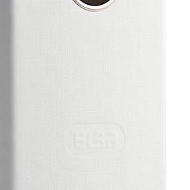 ELBA Ordner smart, DIN A4, Rückenbreite 80 mm, 10 Stück, weiß