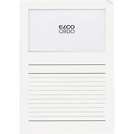ELCO ORDO Sammelmappe Classico, für DIN A4, Papier, 100 Stück, weiss