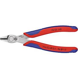 Elektronikseitenschneider Super-Knips® INOX L.140mm Facette nein pol.KNIPEX