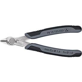 Elektronikseitenschneider Super-Knips® L.125mm Form 0 Facette nein pol.KNIPEX