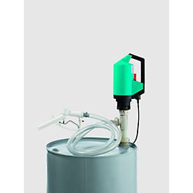 Elektropumpe CEMO, Basis-Set, Motor 230 VAC, 520 W, 2m PVC-Schlauch, Zapfpistole, versch. Ausführungen