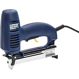Elektrotacker Rapid R214, für Klammern Typ 140 (8-16 mm), 20 Auslösungen/min, mit 3,5 m langem Kabel, schwarz