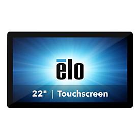 Elo Touch Solutions Elo I-Series 2.0 ESY22i3 - All-in-One (Komplettlösung) - Core i3 8100T / 3.1 GHz - RAM 8 GB - SSD 128 GB - UHD Graphics 630 - 1GbE - WLAN: 802.11a/b/g/n/ac, Bluetooth 5.0 - Win 10 IoT Enterprise LTSC 64-bit - Monitor: LED 54.6 ...