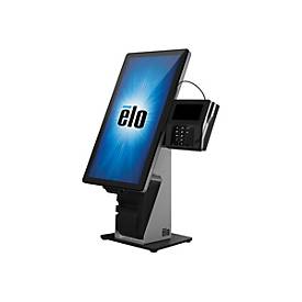 Elo Touch Solutions Elo Wallaby Self-Service Floor Base - Aufstellung - für POS-Terminal - Schwarz/Silber - Bodenaufstellung - für I-Series (15.6 Zoll, 21.5 Zoll)