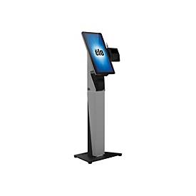 Elo Touch Solutions Elo Wallaby Self-Service Floor Base - Aufstellung - für POS-Terminal - Schwarz/Silber - Bodenaufstellung - für I-Series (15.6 Zoll, 21.5 Zoll)