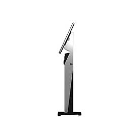 Elo Touch Solutions Elo Wallaby Self-Service Floor Base - Aufstellung - für POS-Terminal - Schwarz/Silber - Bodenaufstellung - für I-Series (15.6 Zoll, 21.5 Zoll)