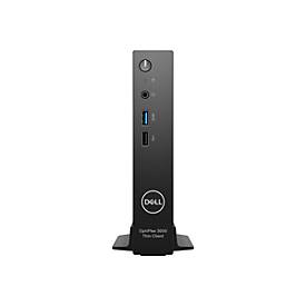 EMC Dell OptiPlex 3000 Thin Client - Thin Client - DTS - 1 x Celeron N5105 / 2 GHz - RAM 8 GB - Flash - eMMC 64 GB - UHD Graphics - 1GbE, Bluetooth, Wi-Fi 6E - WLAN: Bluetooth, 802.11a/b/g/n/ac/ax (Wi-Fi 6E)
