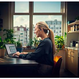 EPOS ADAPT E1, All-in-Ohrhörer, Hybrid Active Noise Cancelling, IntelligentFit, MS Teams zertifiziert, Made for iPhone, schwarz