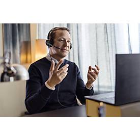 EPOS Headset Impact 460T, Binaural (beidseitig), kabelgebunden, USB-C / USB-A, Optimiert für UC, zertifiziert für Microsoft Teams