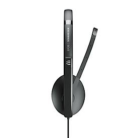 EPOS I SENNHEISER On-Ear ADAPT 160 USB II, USB A, binaural, faltbar, UC-optimiert, schwarz 