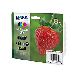 Epson 29 Multipack - 4er-Pack - Schwarz, Gelb, Cyan, Magenta - original - Tintenpatrone